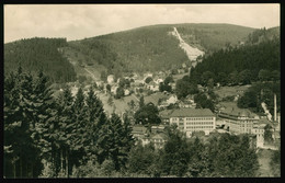 DDR AK Um 1962 Klingenthal, Ortspartie Ortsteil Georgenthal Mit Großer Aschbergschanze SST - Klingenthal