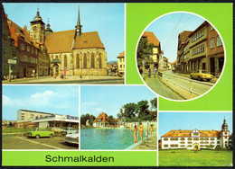 F3699 - TOP Schmalkalden Freibad HO Kaufhalle Im Neubaugebiet - Bild Und Heimat Reichenbach - Schmalkalden