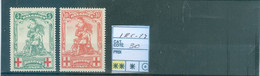 126-127 Xx Côte 30.00€ - 1914-1915 Cruz Roja