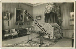 Chateau De Coppet - Chambre A Coucher De Mme Dr Stael - Foto-AK - Verlag O. Sartori Geneve - Coppet