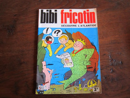 BIBI FRICOTIN N°63  BIBI FRICOTIN DECOUVRE L'ATLANTIDE  LACROIX - Bibi Fricotin