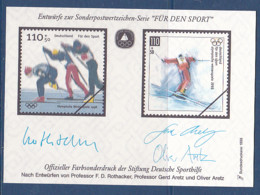 Timbres D'Allemagne, Jeux Olympique D'hiver De Nagano, 1 BF De 1998 Spécimen MNH**  à 50% - Invierno 1998: Nagano