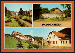 F3717 - TOP Pappenheim Gaststätte Fuchsbau FDGB Heim Adler - Bild Und Heimat Reichenbach - Schmalkalden