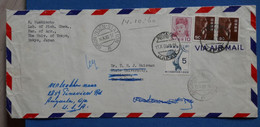 ¤14 JAPAN  BELLE  LETTRE  1958 TOKIO POUR GRONINGEN NEDERLAND REDISTRIBUEE+ +AFFRANCH . PLAISANT - Briefe U. Dokumente