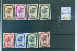 488-495 X Côte 23.50€ - Unused Stamps