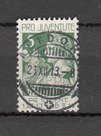 1913  PJ   N°1   OBLITERE  COTE 12.00FRS.     CATALOGUE ZUMSTEIN - Oblitérés