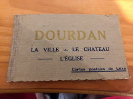 Delcampe - 91 - DOURDAN / CARNET De 10 CARTES POSTALES ANCIENNES - Dourdan