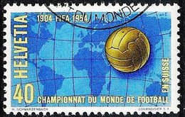 Schweiz Suisse 1954: Coupe FIFA / Fussball-WM Bern Zu 319 Mi 596 Yv 547 Mit Stempel CHAMPIONNAT DU MONDE (Zu CHF 6.00) - 1954 – Svizzera