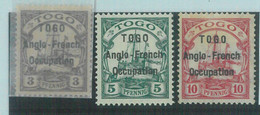 88486 - GERMAN COLONIES: TOGO - STAMP: Stanley Gibbons # H 1/3 - MINT MNH + MLH - Togo