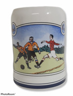 12563 Boccale Birra In Ceramica - Calcio / Gut Tritt - Tasas