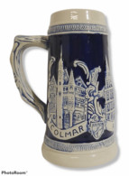 12564 Boccale Birra In Ceramica - Colmar Alsace - Cups