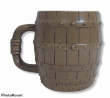 12569 Boccale Birra In Ceramica - Botte - Cups