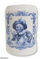 12571 Boccale Birra In Ceramica - Uomo Fuma La Pipa - Tassen