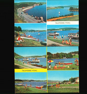 2x DDR Mehrbild Foto AK Um 1980 Talsperre Pöhl - Poehl