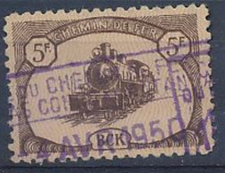 BELGIAN CONGO PRIVATE RAILWAY COMPANY BCK COB CP28 USED SECOND PRINTING - Ohne Zuordnung