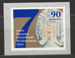 Österreich 2019 Weihnachten Mi 3495 ** Postfrisch Selbstklebend - 2011-2020 Unused Stamps