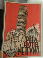 Cartolina Pisa Hotel Nettuno - Pisa