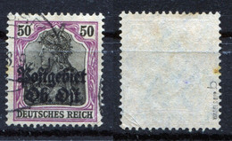 Dt. Besetzung Oberbefehlshaber Ost Michel-Nr. 11b Gestempelt - Geprüft - Besetzungen 1914-18