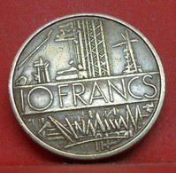 10 Francs Mathieu 1974 Tranche A - TTB - Pièce De Monnaie Française Collection - N20683 - K. 10 Francs