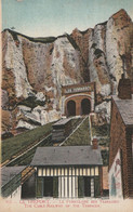 CARTE POSTALE ORIGINALE ANCIENNE : LE TREPORT  LE FUNICULAIRES DES TERRASSES  SEINE MARITIME (76) - Funicular Railway