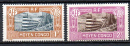 Congo: Yvert N°  Taxe 20/21* - Unused Stamps