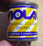 ABT21 Pot De Peinture MOLAK Des Années 80 : LC-6 MARKER YELLOW Peinture Très Mate - Strumenti & Vernici