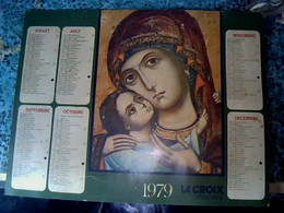 Calendrier Grand Format Journal La Croix Année 1979 - Grand Format : 1971-80