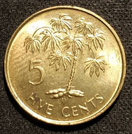 SEYCHELLES - 5 CENTS 1982 - KM 47.1 - ( Plant De Manioc ) - Seychelles