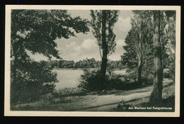 Kleinformat DDR AK Um 1950 Am Werlsee Bei Fangschleuse - Grünheide