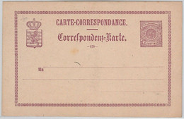 42287  - LUXEMBOURG - POSTAL STATIONERY CARD - Michel # P 4 - Fiscales