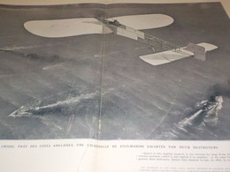 PHOTO BLERIOT FRANCE ET LA COTE ANGLAISE 1909 - Autres & Non Classés