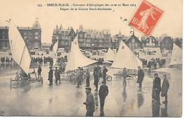 A/408                 62             Berck Plage       Concours D'aréoplages Des 20 & 21 Mars 1913 - Départ De La Course - Berck