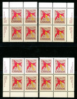 Canada MNH  PB's 1977-82 Floral Definitives - Nuovi