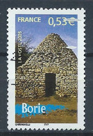 France YT 3823 Oblitéré Avec Défaut D'impression - Used Stamps