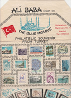 TURQUIE  JOLI DEPLIANT 65 X 25 CM THE BLU MOSQUE - Verzamelingen & Reeksen