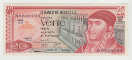 Mexico 20 Pesos 1977 P-64d UNC - Mexico