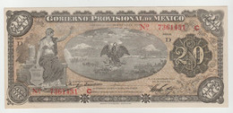 Mexico Revolutionary Veracruz 20 Pesos 1914 P-S1110a AUNC - Mexico