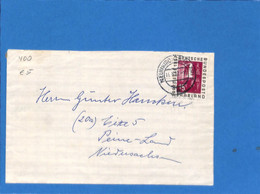 Saar 1957 Lettre De Neunkirchen (G3082) - Storia Postale