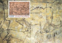CARTE MAXIMUM - 2006 - N°3905 : Grotte De Rouffignac - 2000-09