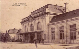 SAINT-DIE   ( VOSGES )   LA GARE - Saint Die