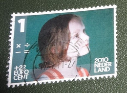 Nederland - NVPH - 2776d - 2010 - Gebruikt - Cancelled - Kinderzegels - Kind Met Rood Hesje - Used Stamps