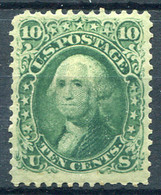 US 1861 Perf.12 - Sc.68 (Mi.20, Yv.22) MH (orig. Gum) VF - Unused Stamps