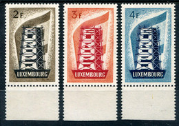 LUXEMBOURG - CEPT 1956 - Mi.555-557 MNH (postfrisch) VF (perfect) - Neufs