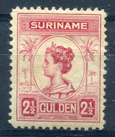 SURINAM 1913 - Mi.109 (Sc.108, Yv.85) MH (VF) Perfect - Suriname ... - 1975