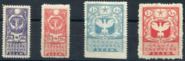 1919 ZCZW (Civil Admin. Eastern Territ.) Perf.11.5 Compl. Set 3MNH-1MNG - Fiscali