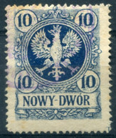 NOWY DWOR Municipal Stamp (rare) - Fiscale Zegels