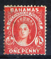 BAHAMAS 1863 Wmk CC Perf.12.5 - Yv.5a (Mi.5Ab, Sc.12) MH (VF) Signed - 1859-1963 Colonie Britannique
