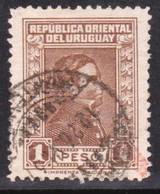 1936 URUGUAY Used -  Gral. Artigas Hero Yvert 487 - Uruguay