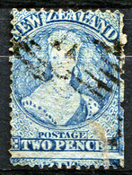 NZ 1864 Wmk NZ Perf.13 - Sc.28C (Mi.28C, Yv.27) Used - Gebraucht