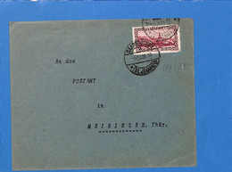 Saar 1928 Lettre De Saarbrücken (G3136) - Storia Postale